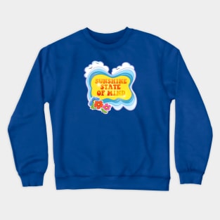 Sunshine State Of Mind Vintage Seventies Style Graphic Crewneck Sweatshirt